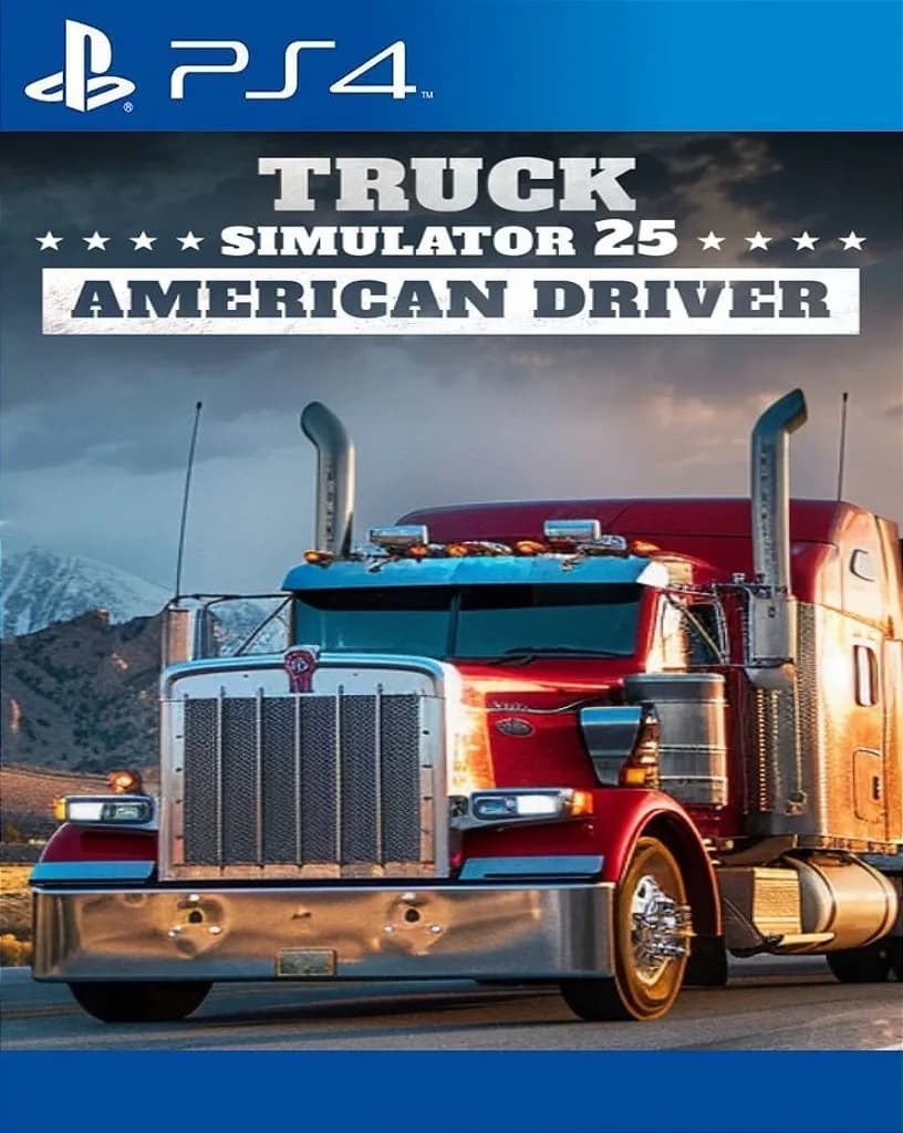Truck Simulator 25 American Driver PS4 - Imagem 1