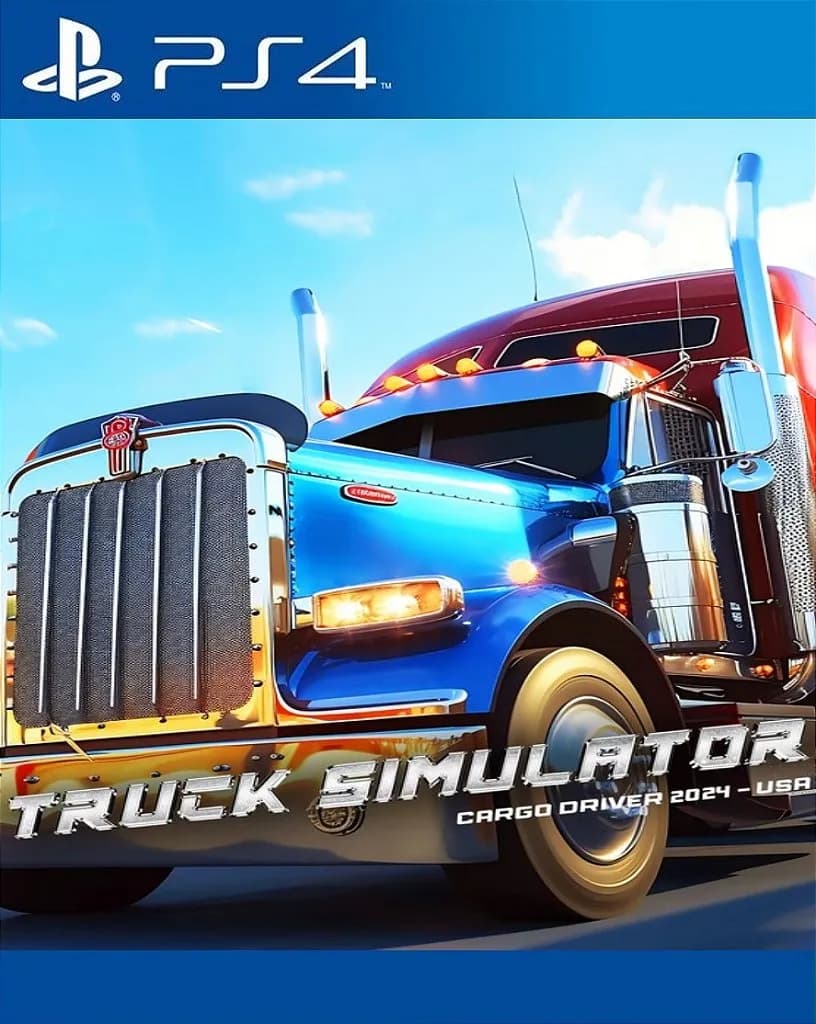Truck Simulator Cargo Driver USA 2024 Jogo Online para PS4 - Imagem 1