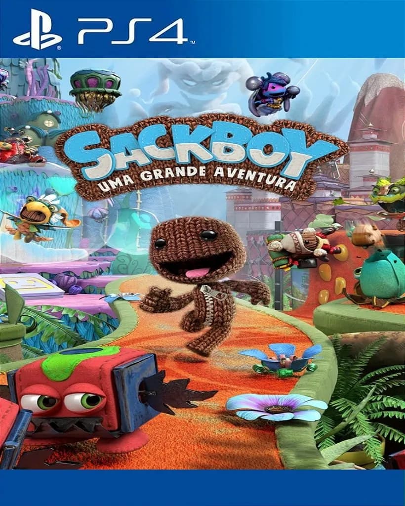 Sackboy uma Grande Aventura Jogo para PS4 - Imagem 1