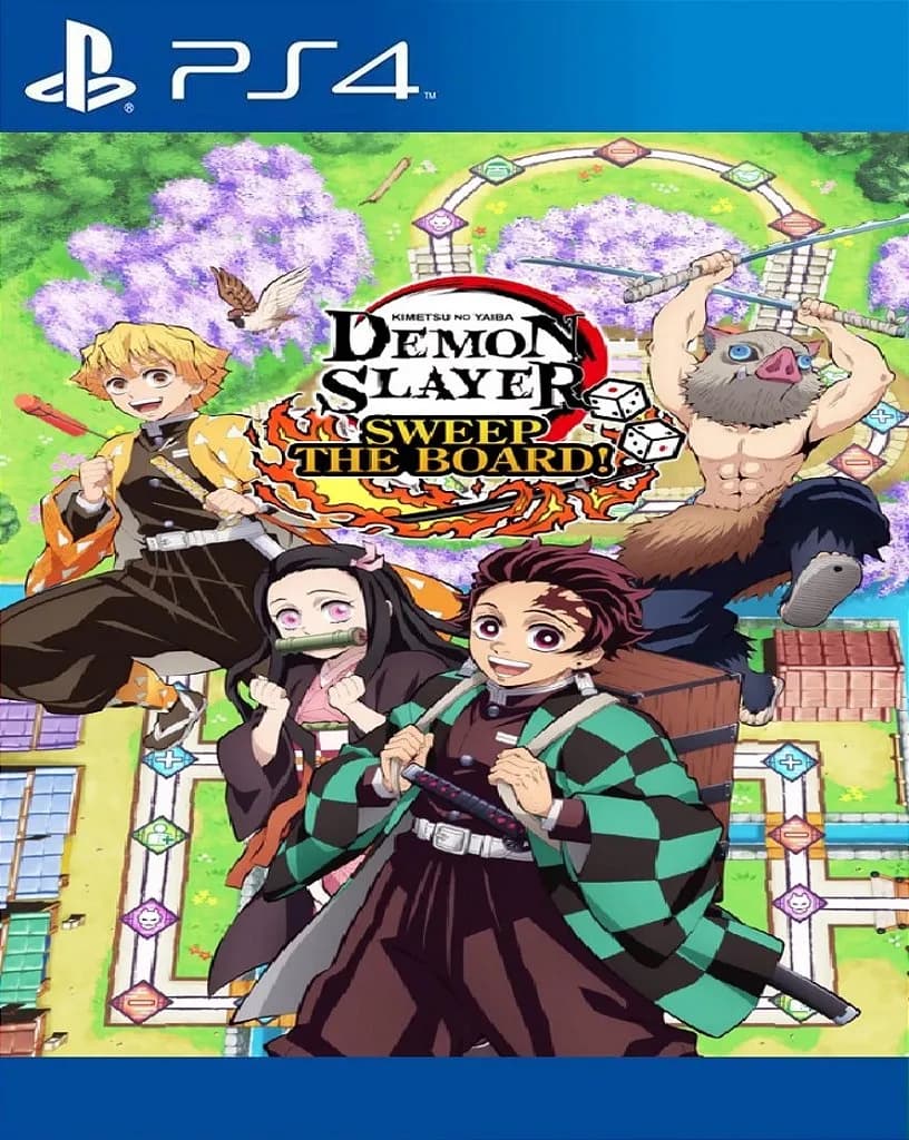 Demon Slayer Kimetsu no Yaiba Sweep the Board PS4 - Imagem 1