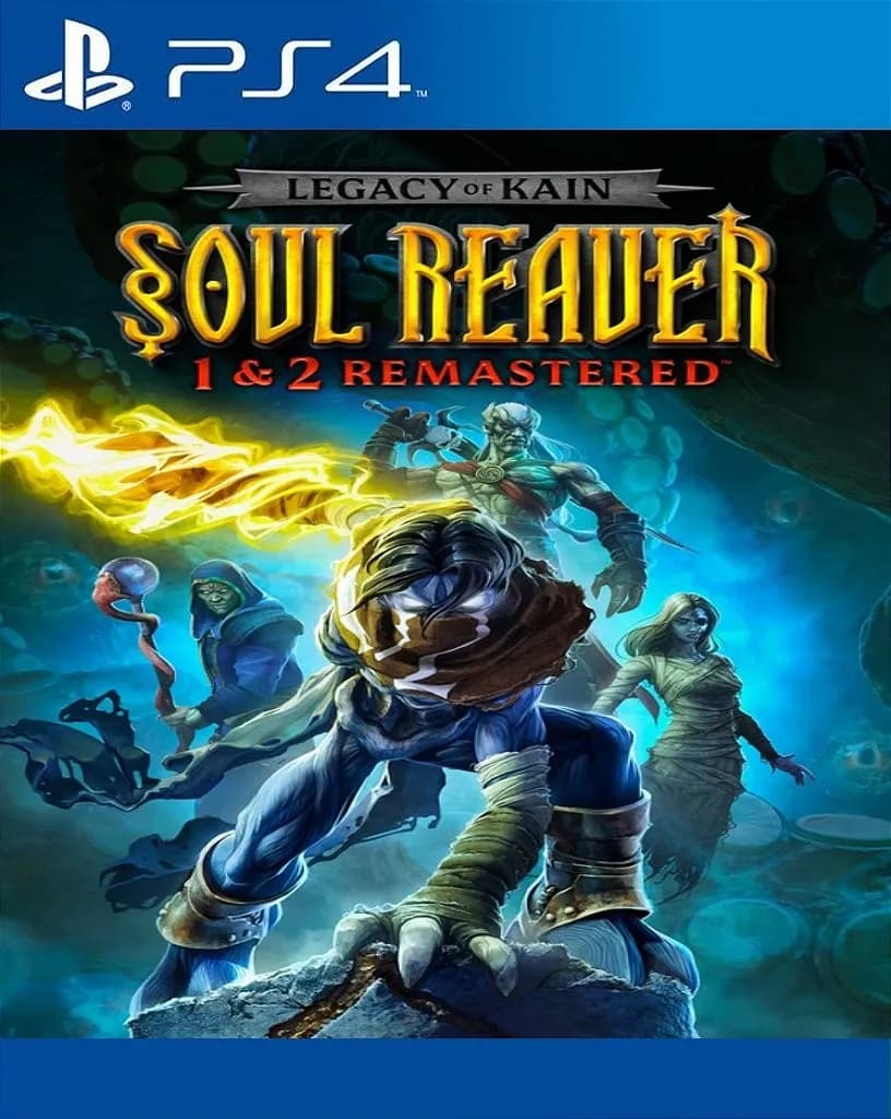 Legacy of Kain Soul Reaver 1 e 2 Remastered PS4 - Imagem 1