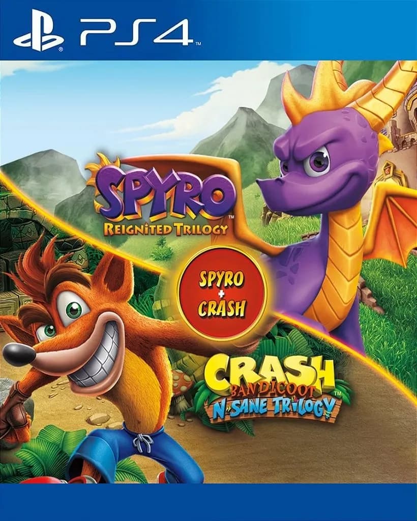 Spyro e Crash Remastered PS4 - Imagem 1