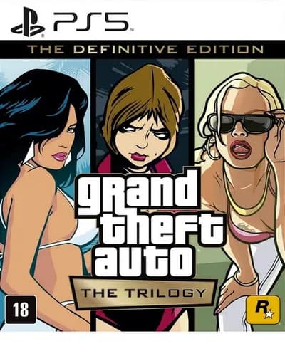 GTA Grand Theft Auto The Trilogy The Definitive Edition PS5