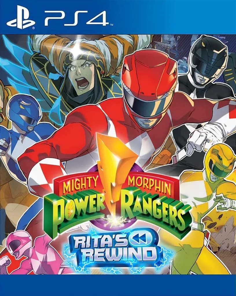 Mighty Morphin Power Rangers Ritas Rewind Jogo para PS4 - Imagem 1