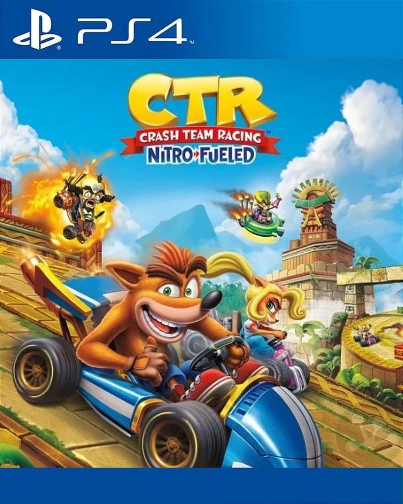 Crash Team Racing Nitro-Fueled PS4 - Imagem 1
