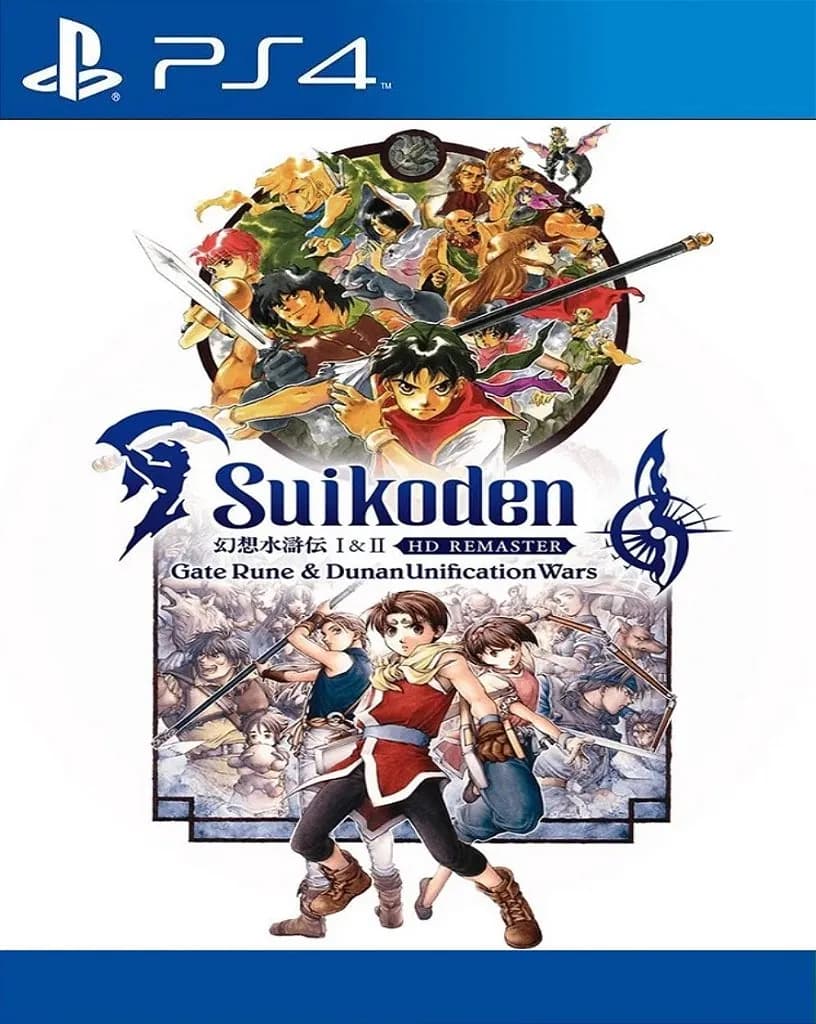 Suikoden 1 e 2 HD Remaster Gate Rune and Dunan Unification Wars Jogo para PS4 - Imagem 1