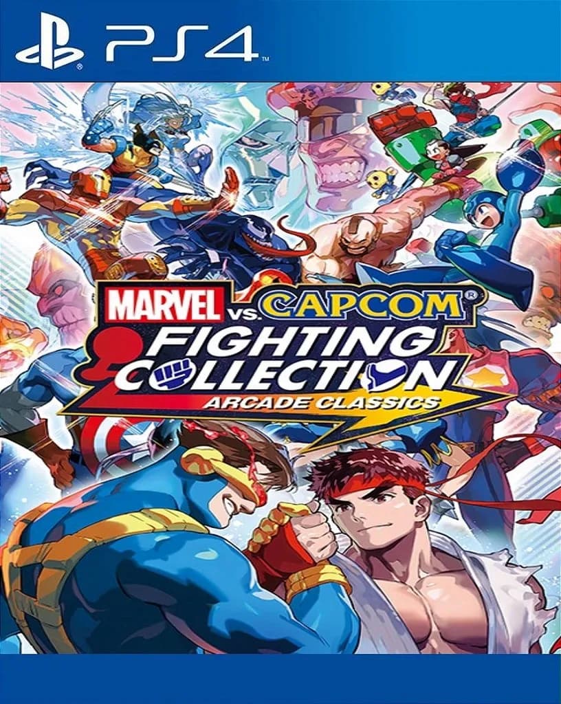Marvel vs Capcom Fighting Collection Arcade Classics Jogo Online para PS4 - Imagem 1