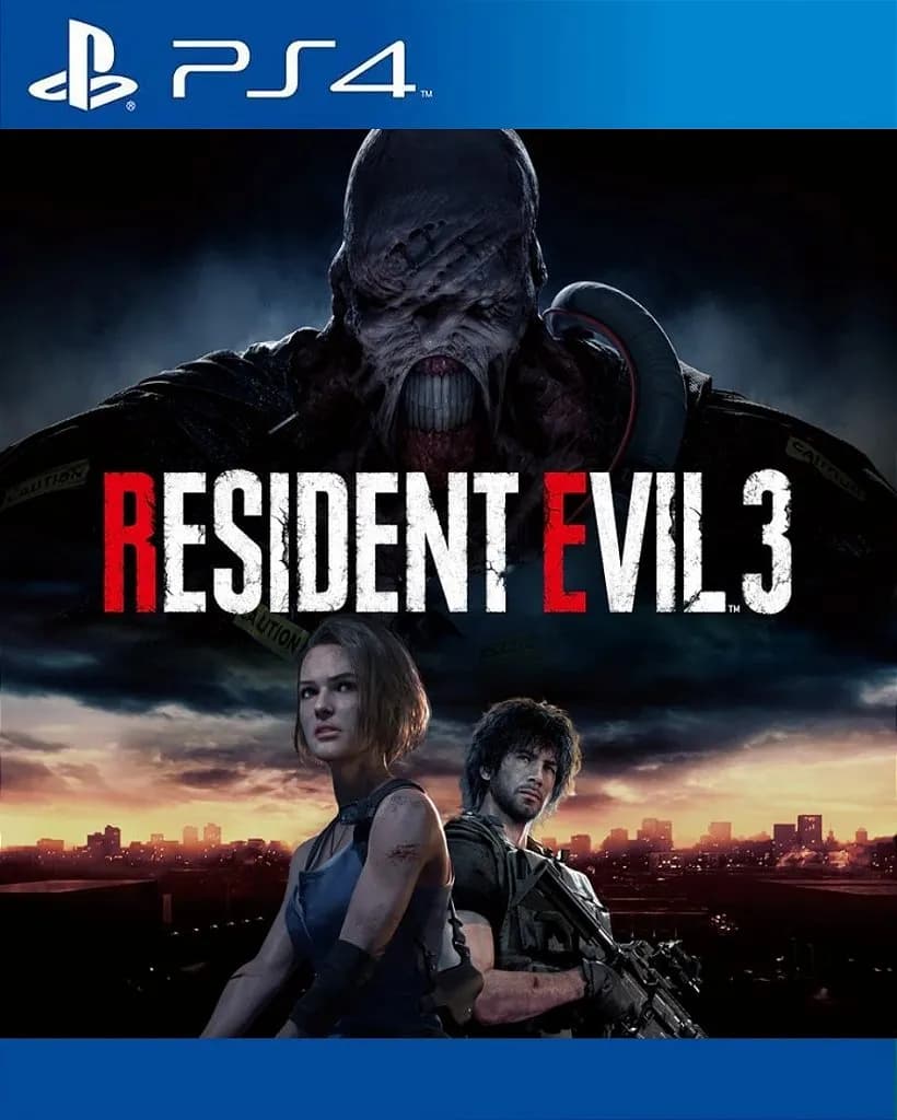 Resident Evil 3 Remake Jogo Online para PS4 - Imagem 1