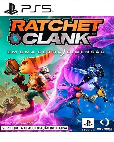 Ratchet e Clank Em Uma Outra Dimensão Jogo Online para PS5