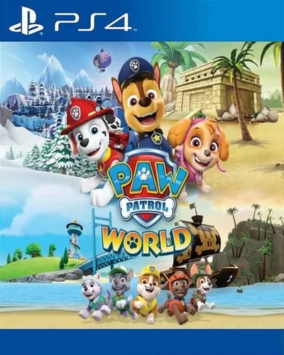 Mundo da PAW Patrol Patrulha Canina Jogo para PS4