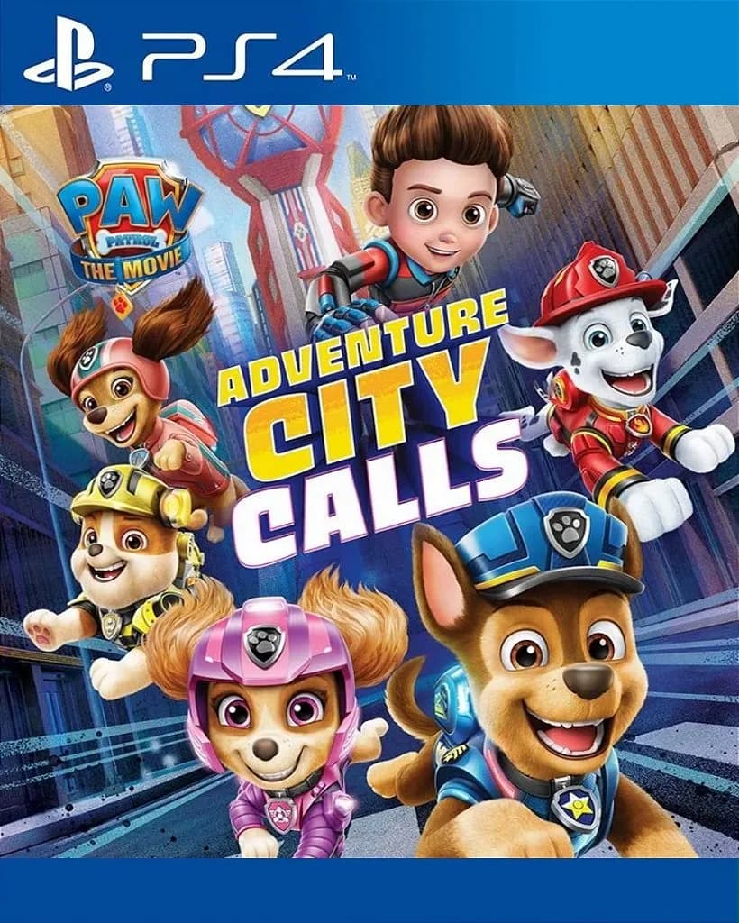 Patrulha Canina: O Filme A Cidade da Aventura está chamando Jogo Online para PS4 - Imagem 1