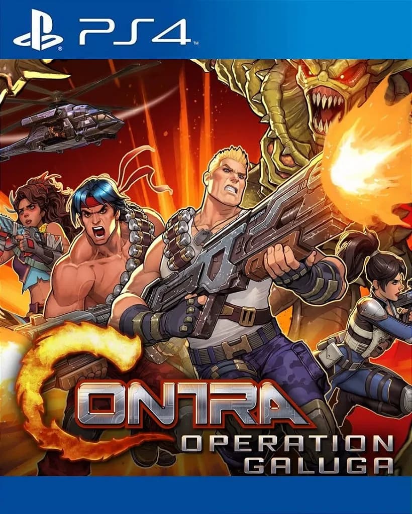 Contra Operation Galuga PS4 - Imagem 1