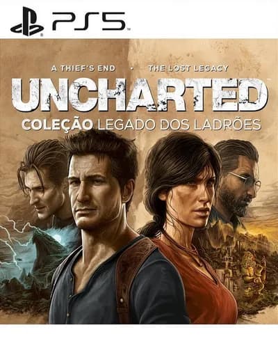 Uncharted Coleção Legado dos Ladrões Jogo Online para PS5