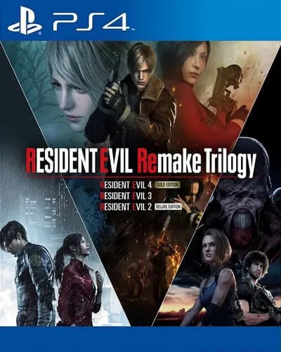 Resident Evil Remake Trilogy Jogo para PS4