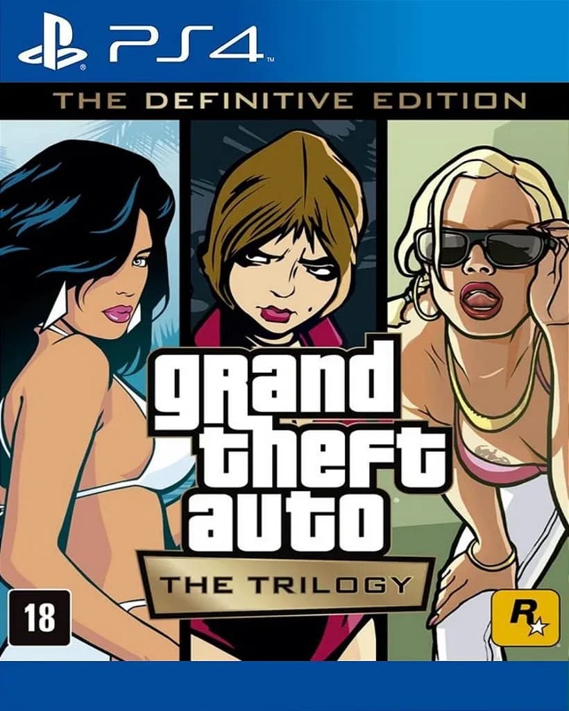 GTA Grand Theft Auto The Trilogy The Definitive Edition PS4 - Imagem 1