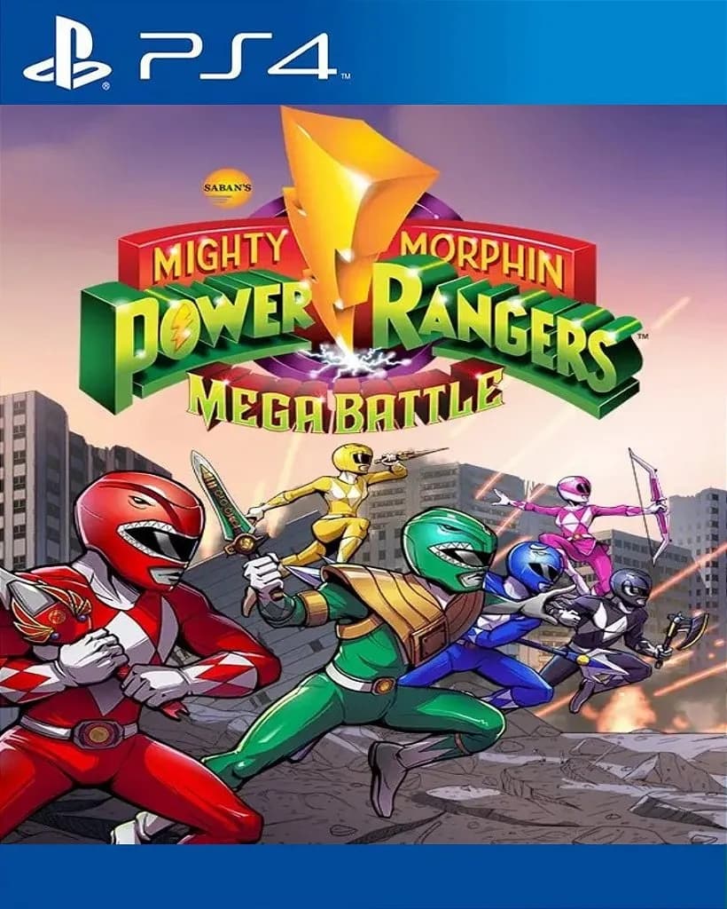 Power Rangers Mega Battle Jogo Online para PS4 - Imagem 1