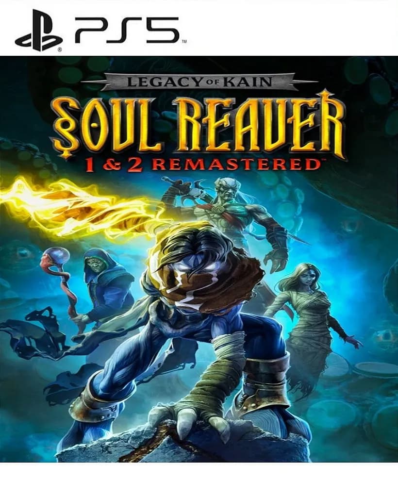 Legacy of Kain Soul Reaver 1 e 2 Remastered PS5 - Imagem 1