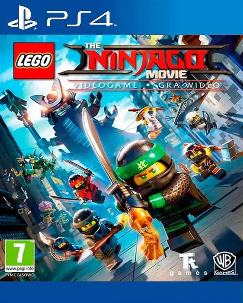 Lego Ninjago o Filme: Video Game Jogo Online para PS4 - Imagem 1